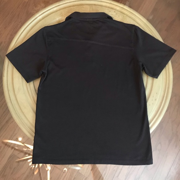 Boys Y10 Wowzer Volcom black polo shirt - Picture 5 of 6